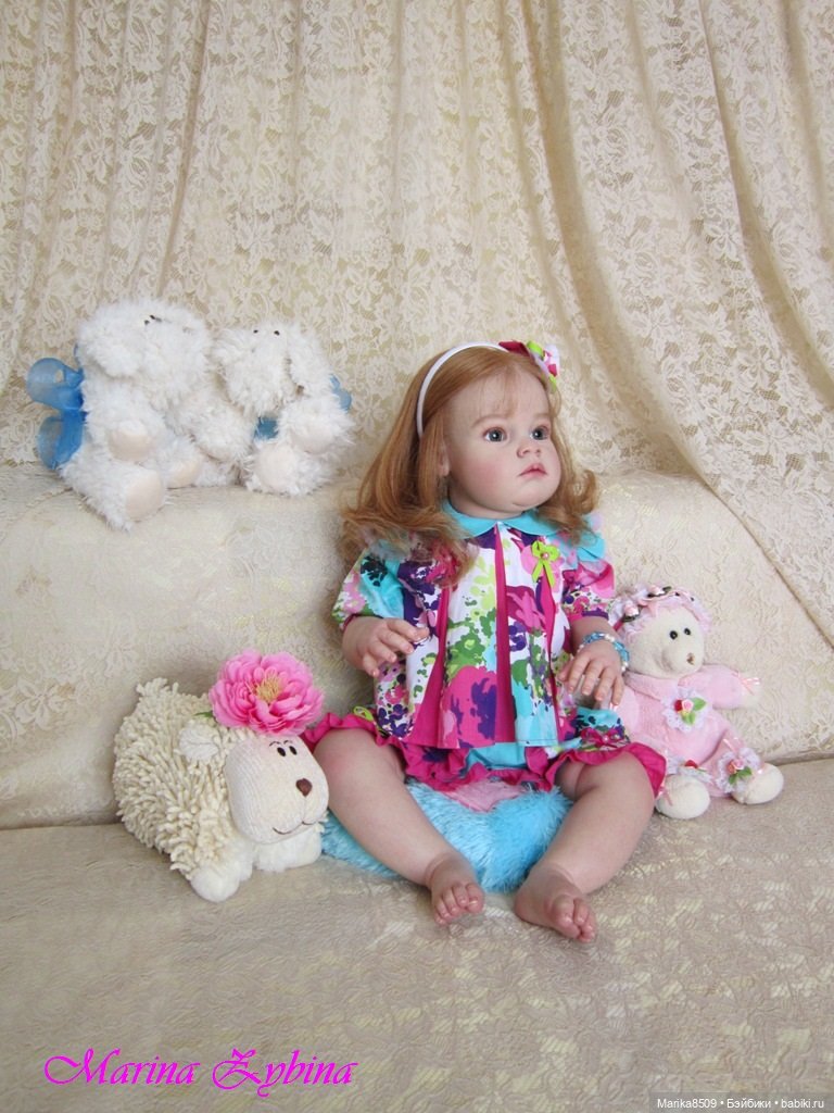 Michelle! Моя долгожданная, любимая девочка. Куклы реборн Марины Зыбиной