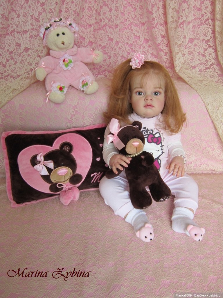 Michelle! Моя долгожданная, любимая девочка. Куклы реборн Марины Зыбиной