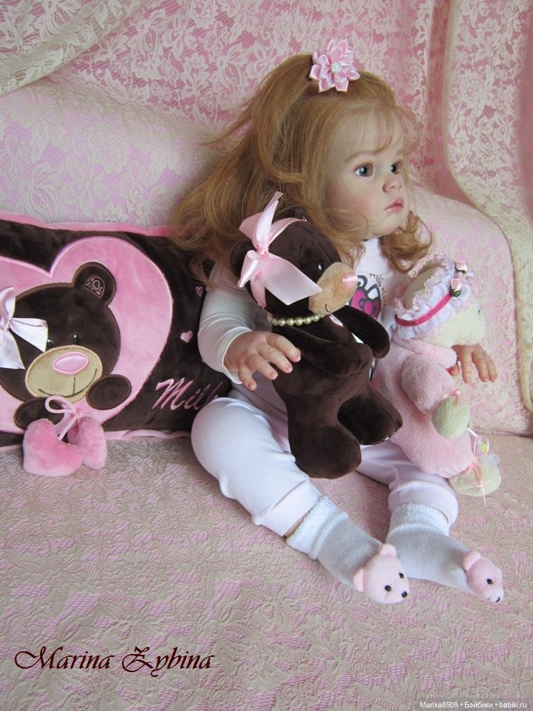 Michelle! Моя долгожданная, любимая девочка. Куклы реборн Марины Зыбиной