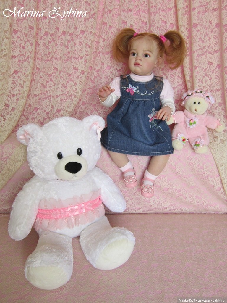 Michelle! Моя долгожданная, любимая девочка. Куклы реборн Марины Зыбиной
