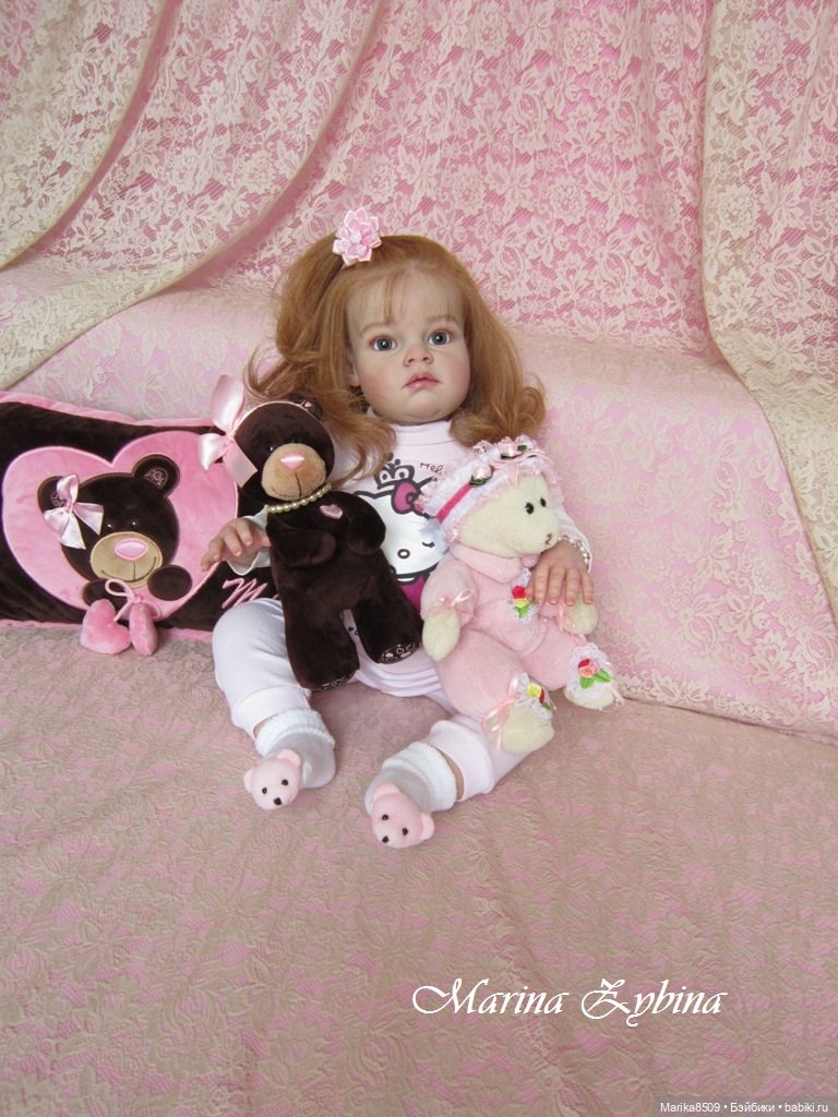 Michelle! Моя долгожданная, любимая девочка. Куклы реборн Марины Зыбиной