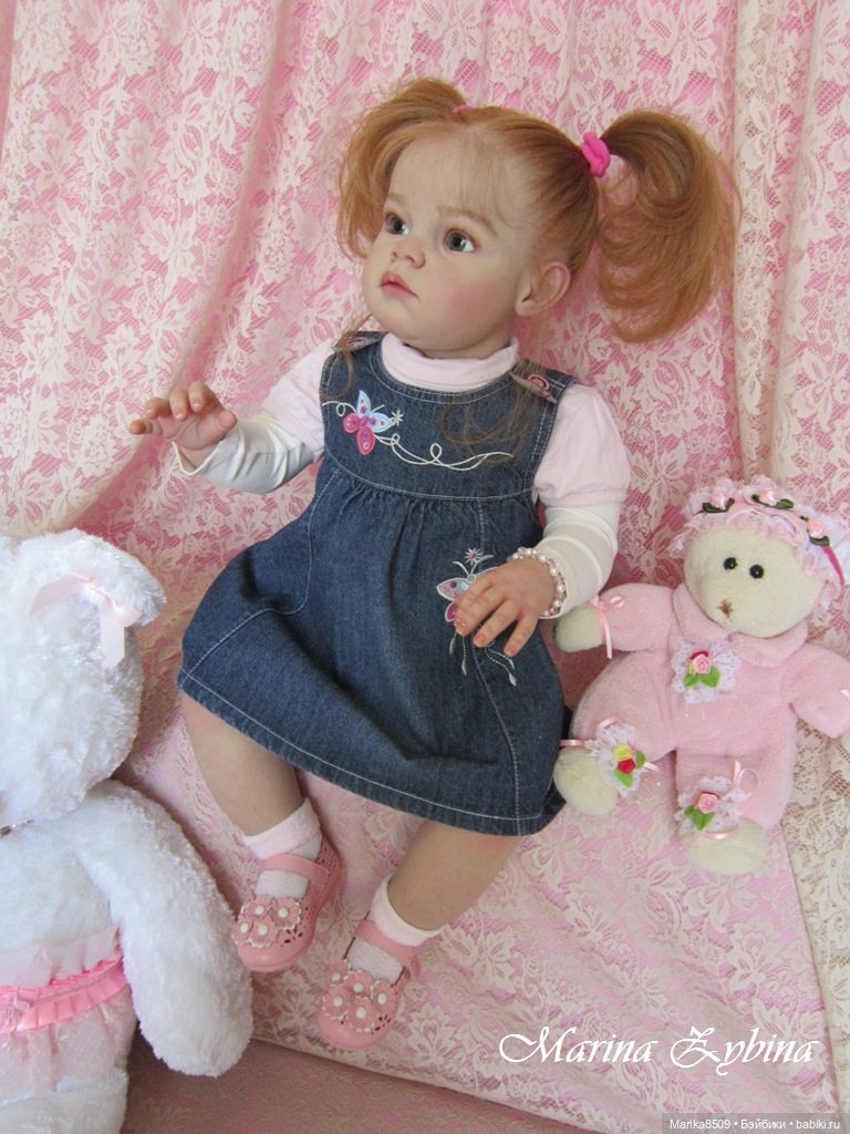 Michelle! Моя долгожданная, любимая девочка. Куклы реборн Марины Зыбиной