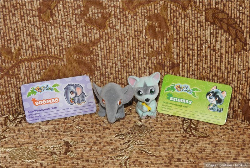 Забавные миниатюрные пушистые игрушки