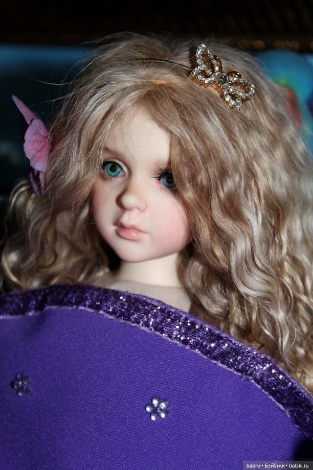 Аделина в саду с Гортензиями. (Dollshe Rosa) (фото 6)