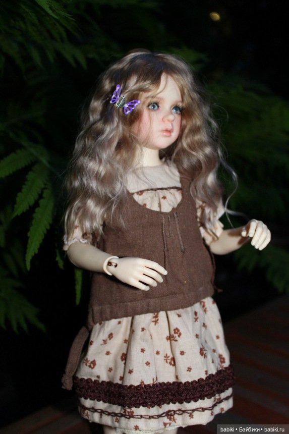 Розочка в вечернем саду или в поисках светлячков (фото 5)