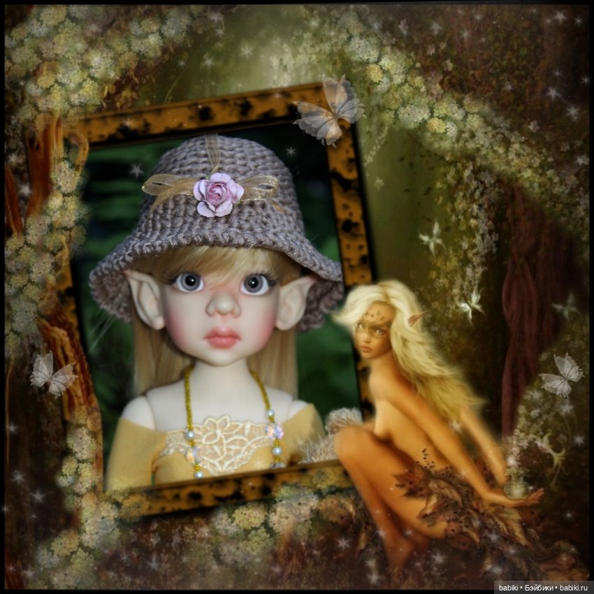 Талисса в Волшебном лесу — Куклы Kaye Wiggs (Кайе Виггс): авторские BJD (БЖД) (фото 3)