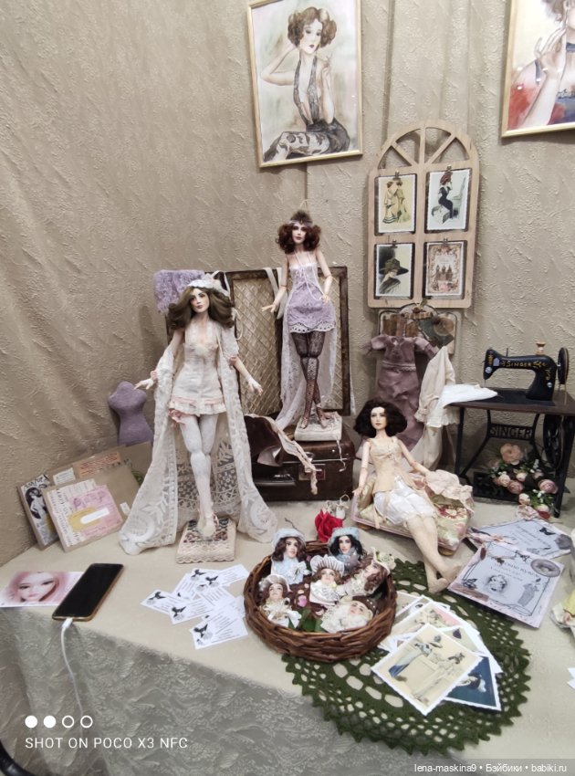 Весенний бал кукол, выставка на Тишинке