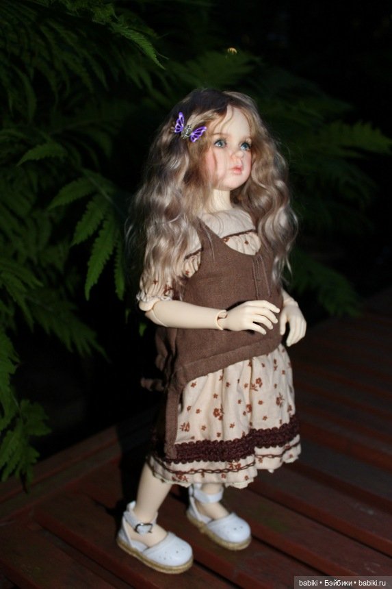 Розочка в вечернем саду или в поисках светлячков (фото 7)