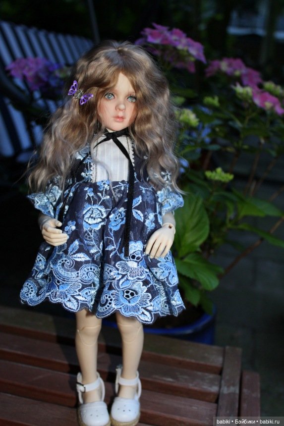 Розочка в вечернем саду или в поисках светлячков (фото 3)