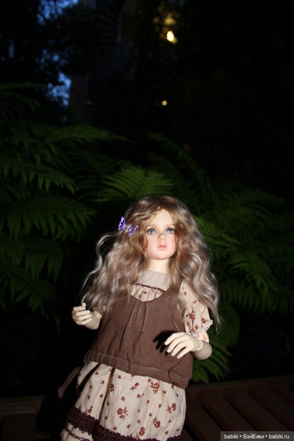 Розочка в вечернем саду или в поисках светлячков (фото 9)