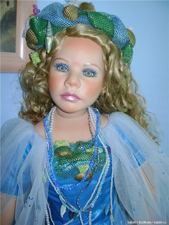 Русалочка Aqua, еще одно фарфоровое чудо от Ширли (фото 5)