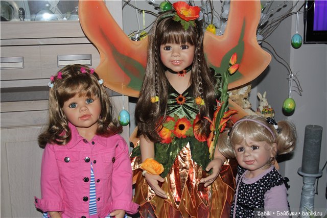 Малышки Роуз, Карли Сью и Роня или I love Masterpiece