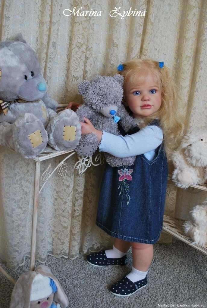 Марта... Мой нежный ангел. Куклы Реборн Марины Зыбиной