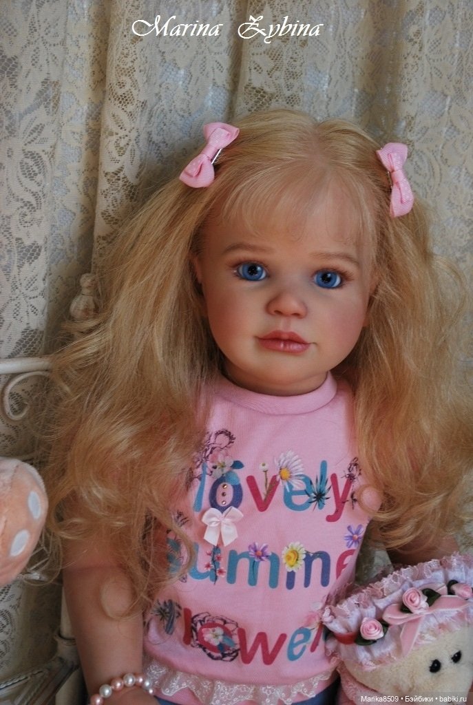 Марта... Мой нежный ангел. Куклы Реборн Марины Зыбиной