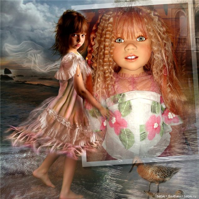 Дети Атлантиды Нуала (Nuala) и Милани (Milani) от Annette Himstedt (фото 3)