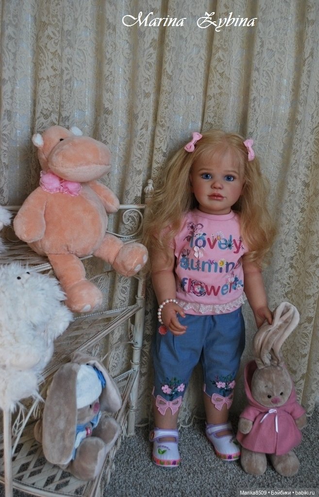 Марта... Мой нежный ангел. Куклы Реборн Марины Зыбиной