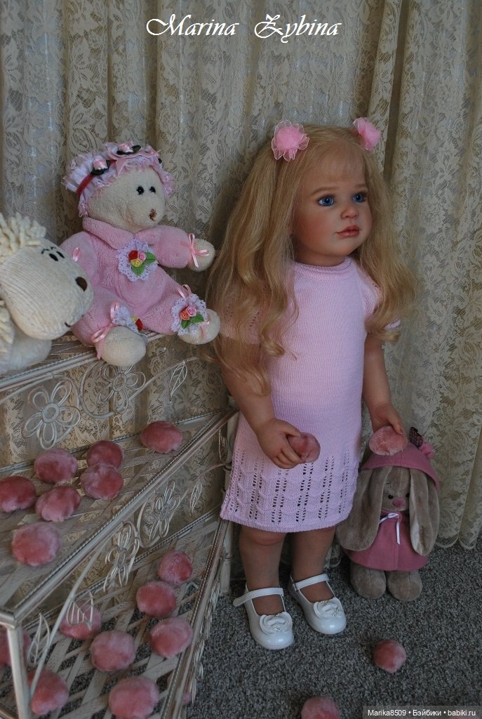 Марта... Мой нежный ангел. Куклы Реборн Марины Зыбиной (фото 10)