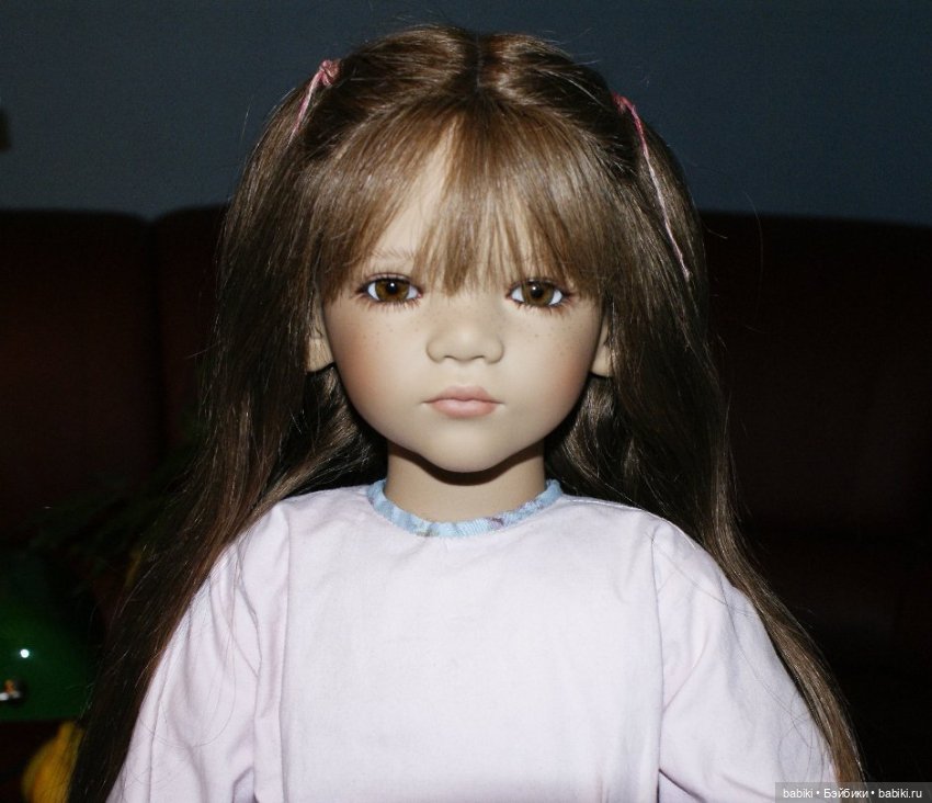 Маленький воробушек, Лири. Коллекционная кукла от Annette Himstedt (фото 2)