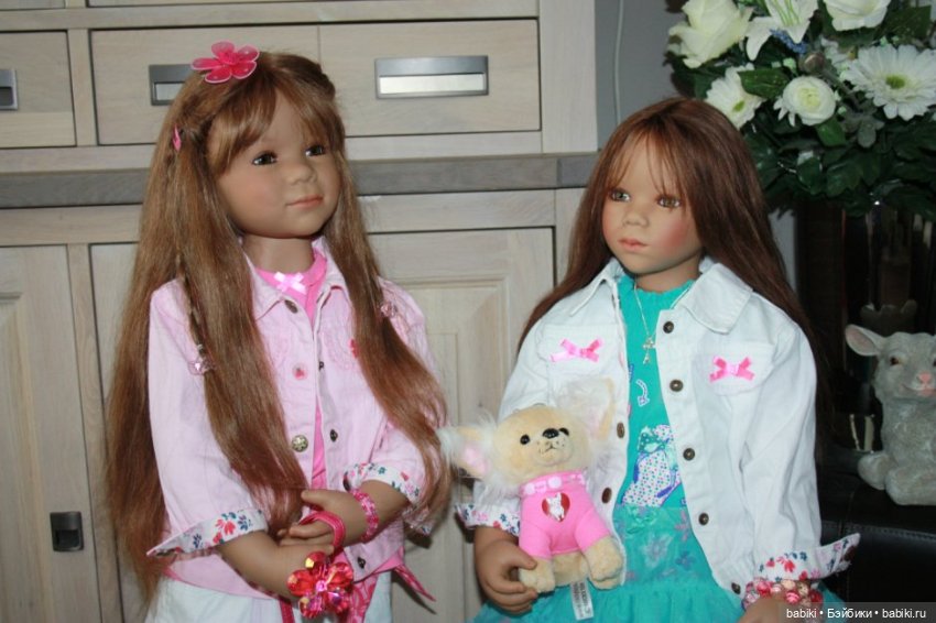Инга и Сина приглашают в гости! Коллекционные куклы Annette Himstedt