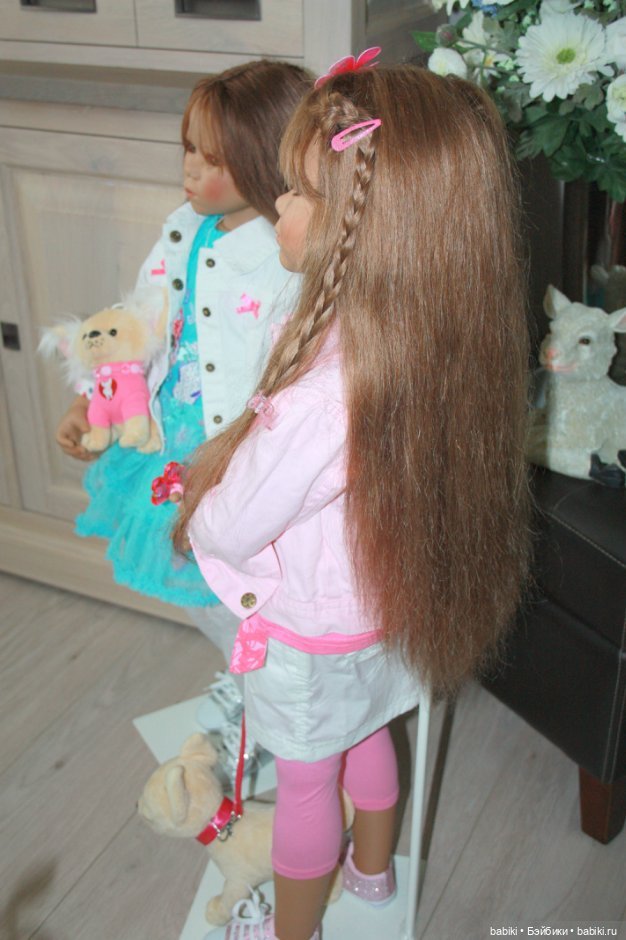 Инга и Сина приглашают в гости! Коллекционные куклы Annette Himstedt (фото 8)