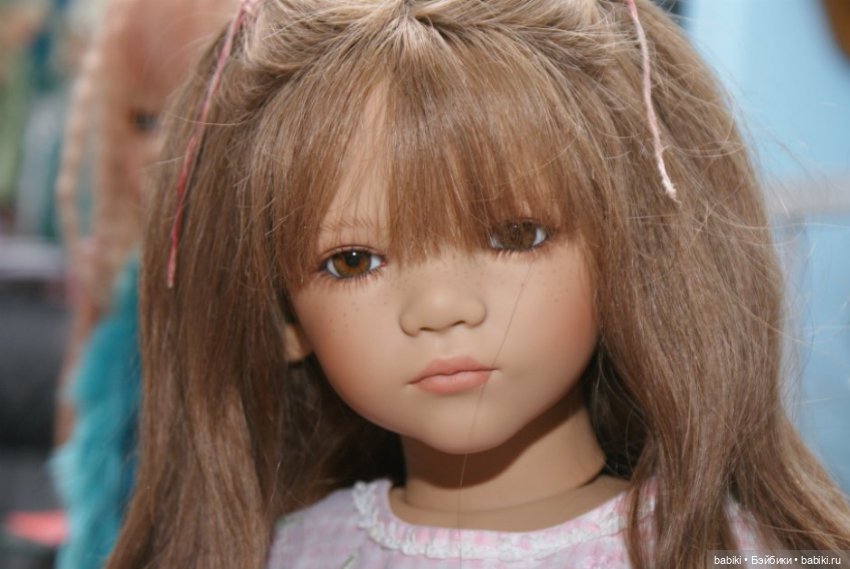 Маленький воробушек, Лири. Коллекционная кукла от Annette Himstedt (фото 3)