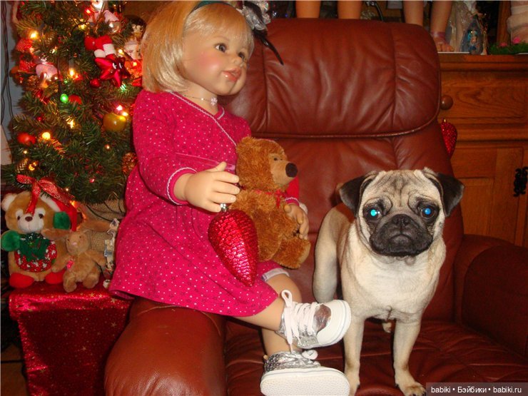 Куколки под елочкой. Из серии мои коллекционные куклы (фото 5)