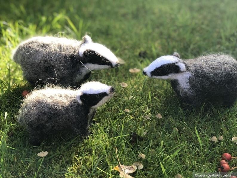 Авторские войлочные скульптуры by Amy Grimsby (Эми Гримсби)