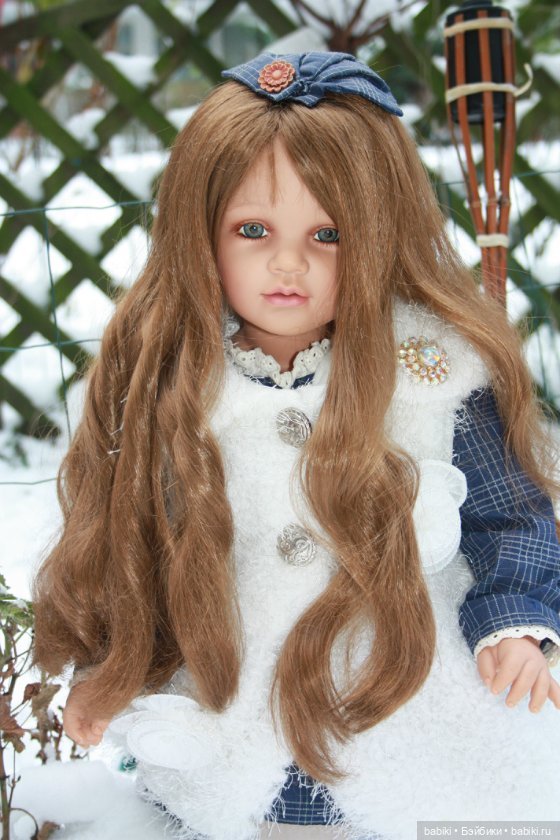 Зимние воспоминания или прогулка Кая и Герды. Коллекционные куклы от Reinart Faelens (фото 9)