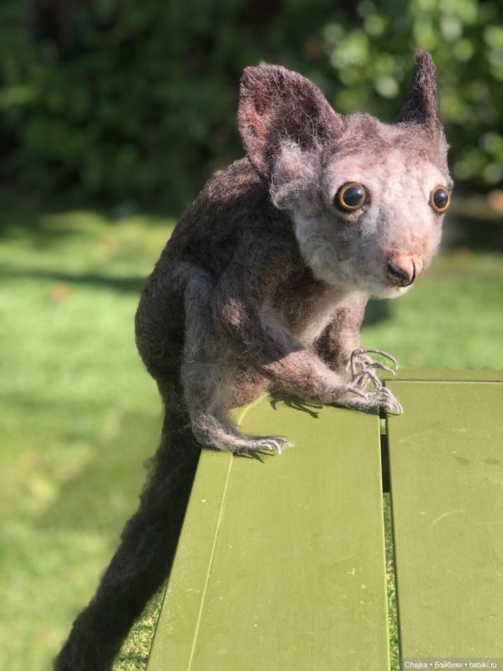 Авторские войлочные скульптуры by Amy Grimsby (Эми Гримсби)