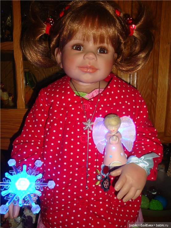 Куколки под елочкой. Из серии мои коллекционные куклы (фото 8)