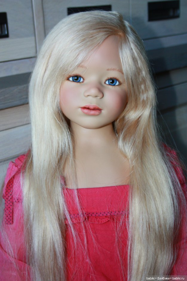 Еще одна нежная красавица, Сини. Коллекционная кукла от Annette Himstedt (фото 2)