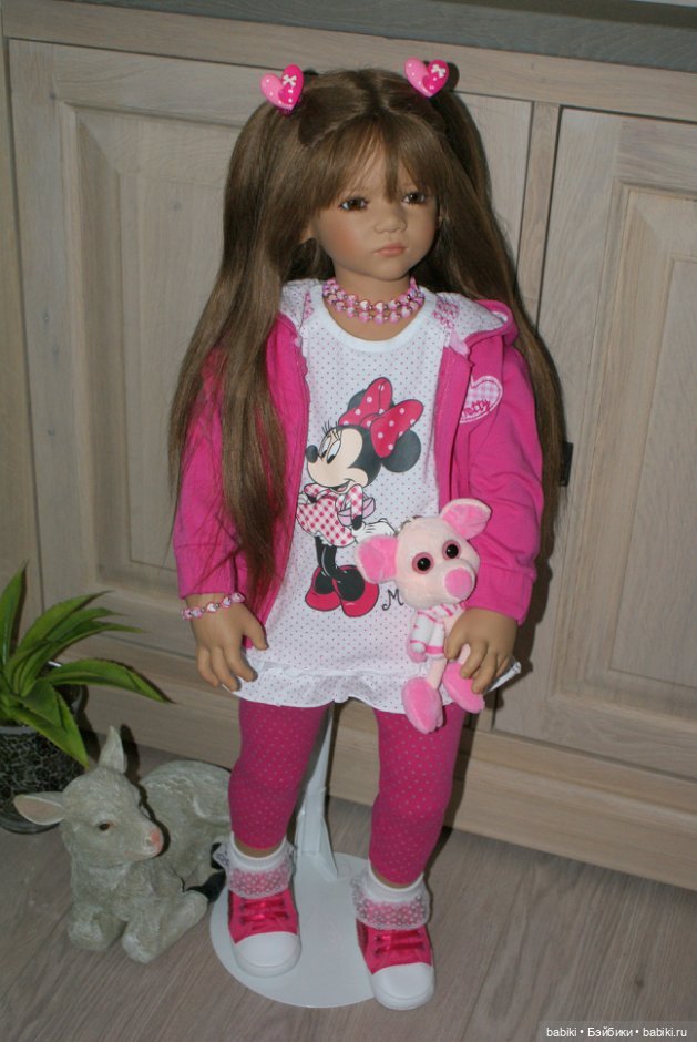 Маленький воробушек, Лири. Коллекционная кукла от Annette Himstedt (фото 6)