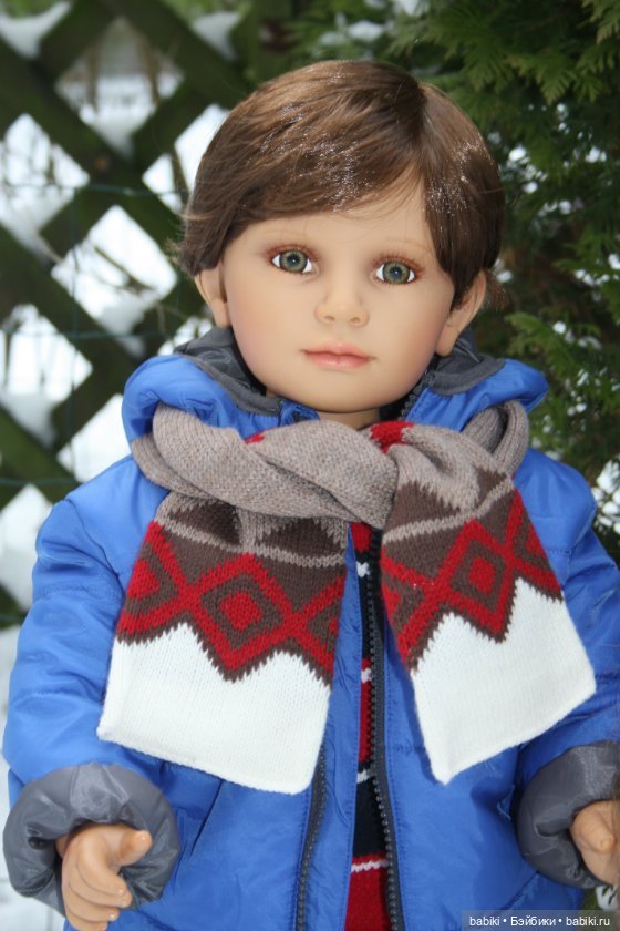 Зимние воспоминания или прогулка Кая и Герды. Коллекционные куклы от Reinart Faelens (фото 6)