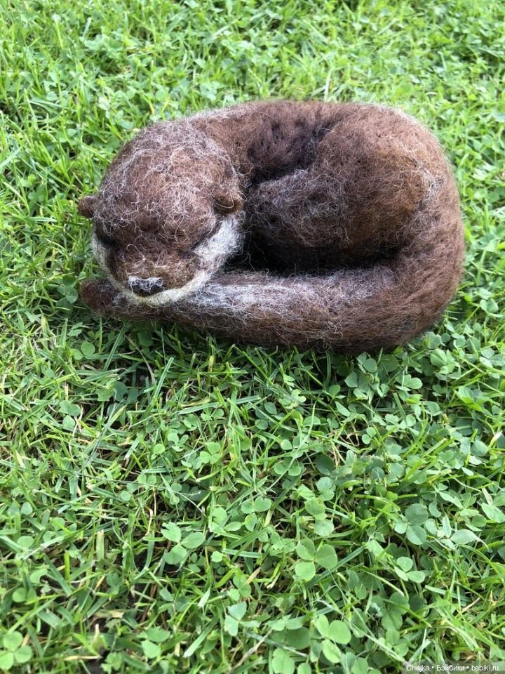 Авторские войлочные скульптуры by Amy Grimsby (Эми Гримсби)