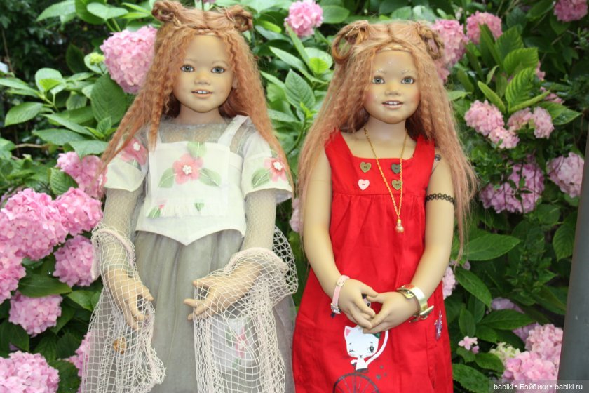 Мои двойняшки, куклы-близнецы. Коллекционные куклы разных мастеров (фото 7)
