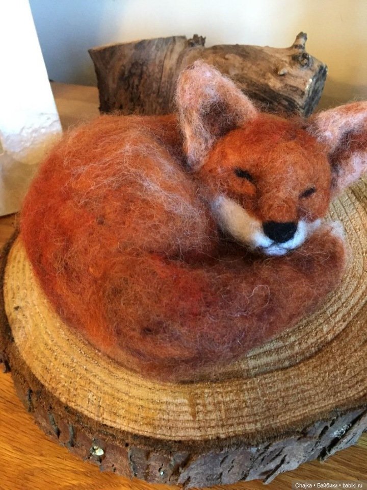 Авторские войлочные скульптуры by Amy Grimsby (Эми Гримсби)