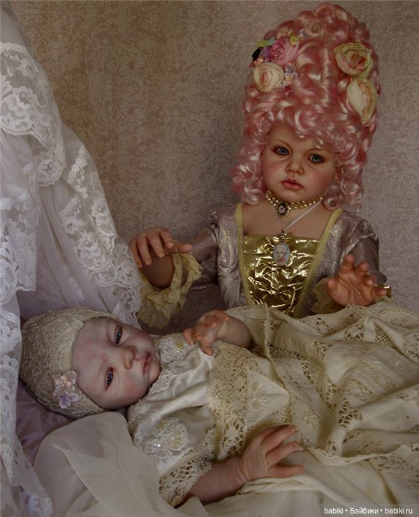 Marie Antoinette - кукла Реборн из молда Angelica от Reva Schick (фото 7)