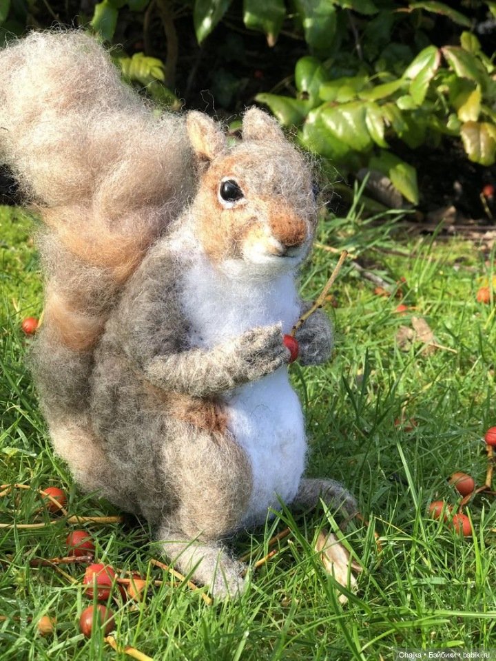 Авторские войлочные скульптуры by Amy Grimsby (Эми Гримсби)