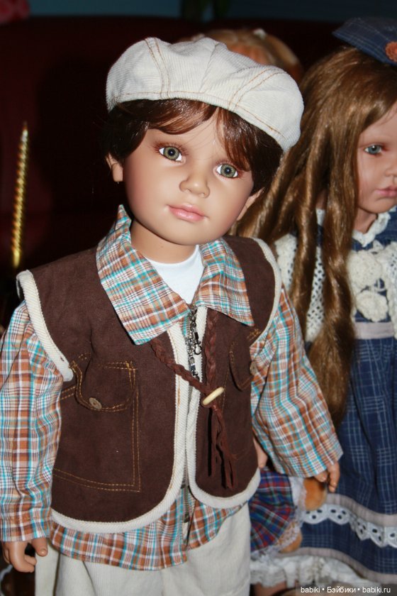 Зимние воспоминания или прогулка Кая и Герды. Коллекционные куклы от Reinart Faelens (фото 2)