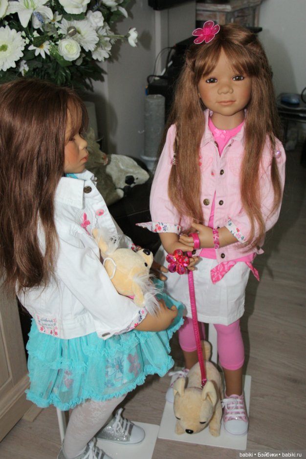 Инга и Сина приглашают в гости! Коллекционные куклы Annette Himstedt (фото 6)