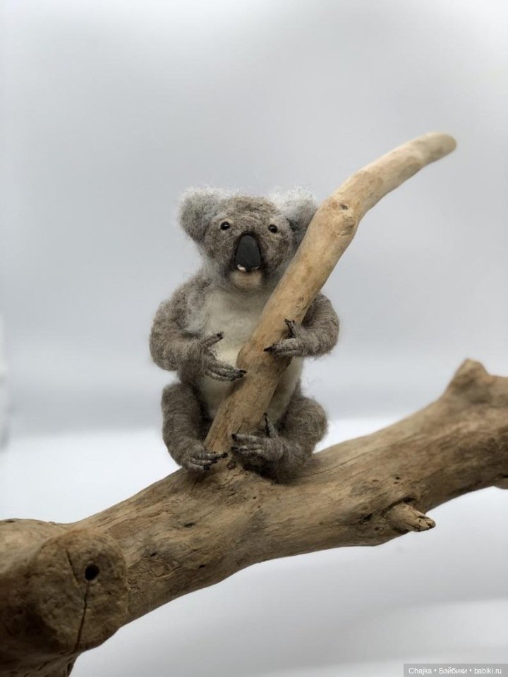 Авторские войлочные скульптуры by Amy Grimsby (Эми Гримсби) (фото 6)