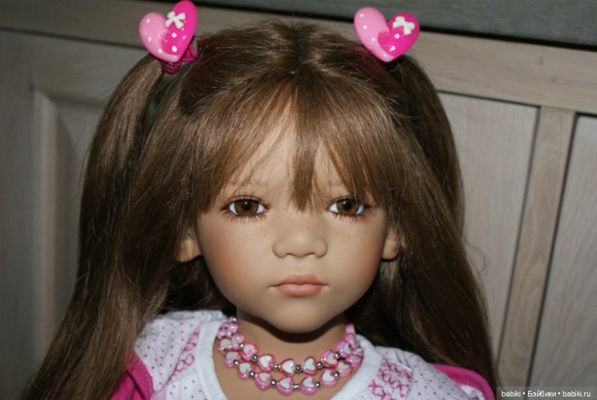 Маленький воробушек, Лири. Коллекционная кукла от Annette Himstedt (фото 8)