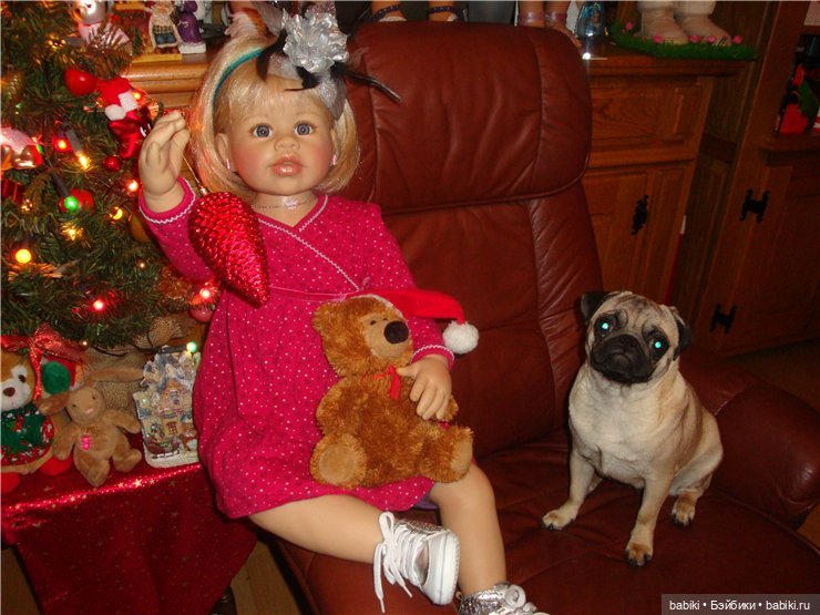 Куколки под елочкой. Из серии мои коллекционные куклы (фото 4)