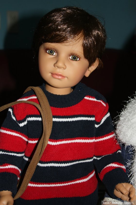 Зимние воспоминания или прогулка Кая и Герды. Коллекционные куклы от Reinart Faelens (фото 3)