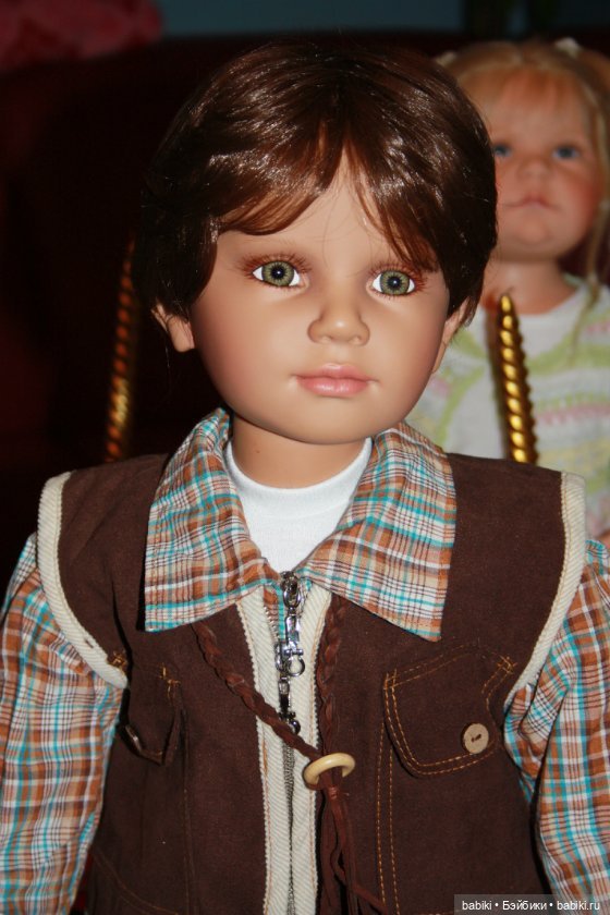 Зимние воспоминания или прогулка Кая и Герды. Коллекционные куклы от Reinart Faelens