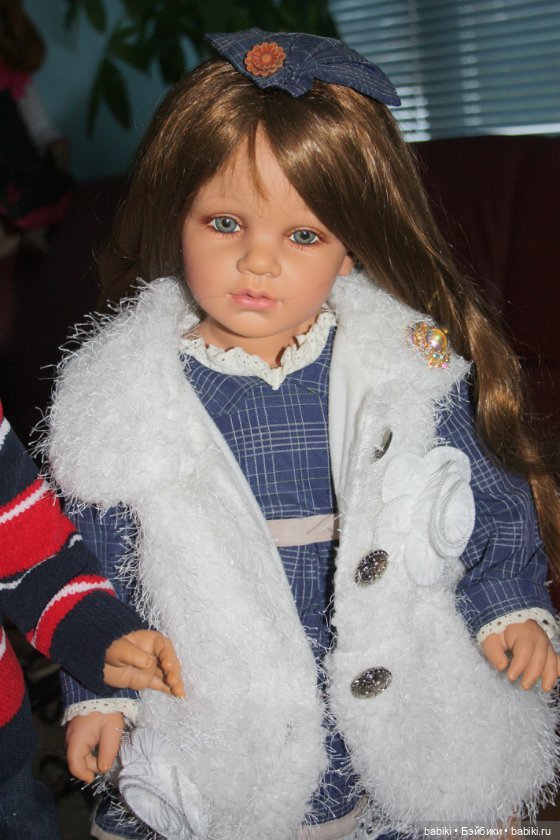 Зимние воспоминания или прогулка Кая и Герды. Коллекционные куклы от Reinart Faelens (фото 5)