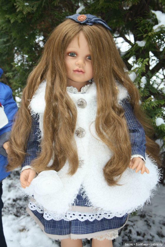 Зимние воспоминания или прогулка Кая и Герды. Коллекционные куклы от Reinart Faelens (фото 8)