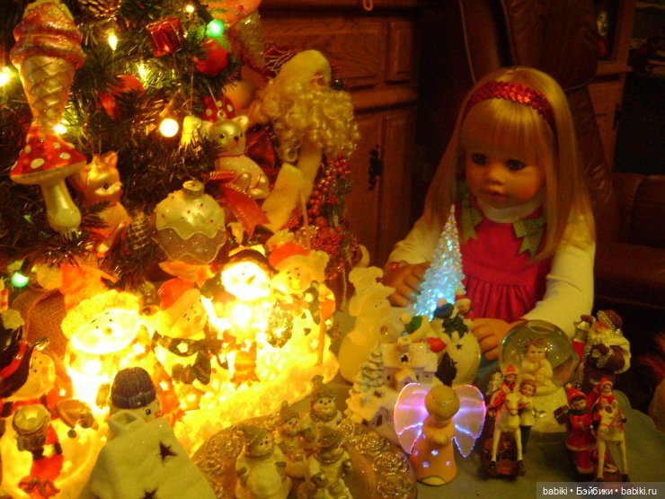 Как мои малыши готовились к Новогоднему вечеру. Куколки от Masterpiece Gallery (фото 6)