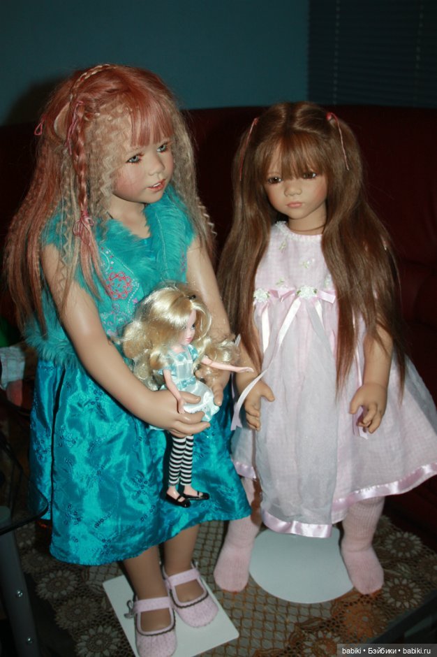 Маленький воробушек, Лири. Коллекционная кукла от Annette Himstedt (фото 5)