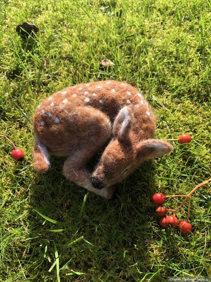 Авторские войлочные скульптуры by Amy Grimsby (Эми Гримсби)